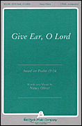 Give Ear O Lord Two-Part choral sheet music cover